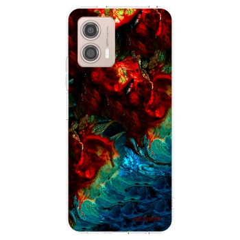 Picasee husă transparentă din silicon pentru Motorola Moto G53 5G - Universe
