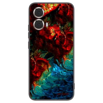 Picasee husă neagră din silicon pentru Motorola Moto G85 - Universe