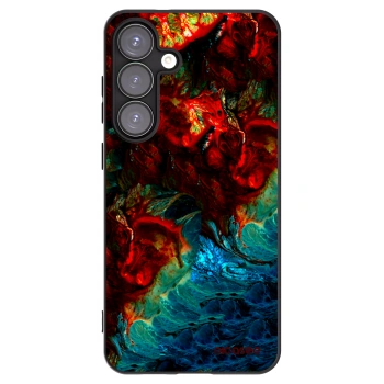 Picasee husă neagră din silicon pentru Samsung Galaxy S25+ 5G - Universe