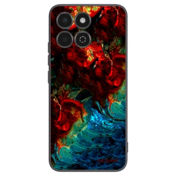 Picasee husă neagră din silicon pentru Honor 200 Smart 5G - Universe