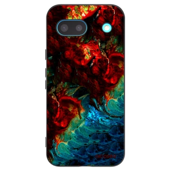 Picasee husă neagră din silicon pentru Google Pixel 8a - Universe