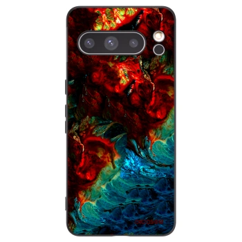 Picasee husă neagră din silicon pentru Google Pixel 8 Pro - Universe