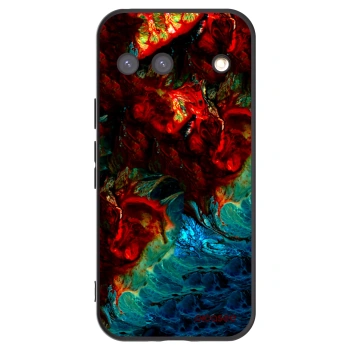 Picasee husă neagră din silicon pentru Google Pixel 9 - Universe