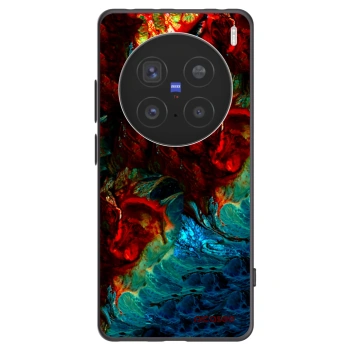 Picasee husă neagră din silicon pentru Vivo X200 Pro - Universe