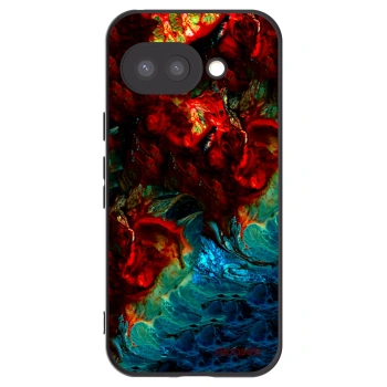 Picasee husă neagră din silicon pentru Google Pixel 9a - Universe