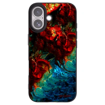 Picasee husă neagră din silicon pentru Apple iPhone 17 - Universe