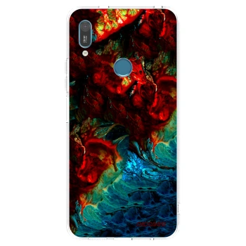 Picasee husă transparentă din silicon pentru Huawei Y6 2019 - Universe