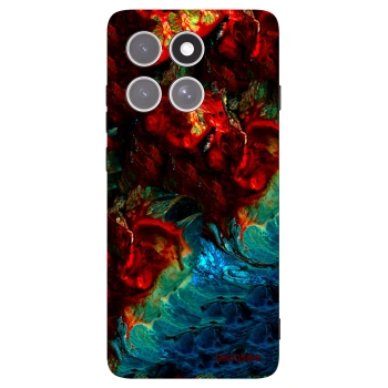 Picasee husă neagră din silicon pentru Motorola Edge 60 Pro - Universe