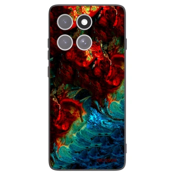 Picasee husă neagră din silicon pentru Motorola Edge 60 Fusion - Universe