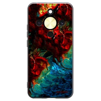 Picasee husă neagră din silicon pentru Honor Magic8 Lite 5G - Universe