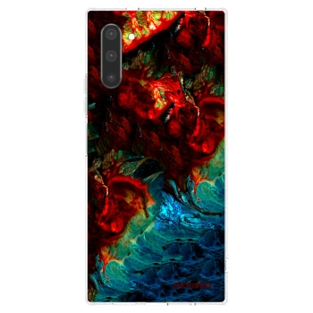 Picasee husă transparentă din silicon pentru Samsung Galaxy Note 10 N970F - Universe