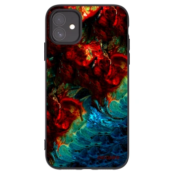 Picasee husă neagră din silicon pentru Apple iPhone 11 - Universe