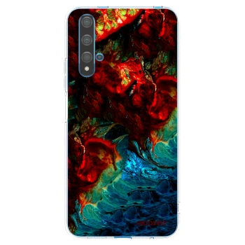 Picasee husă transparentă din silicon pentru Huawei Nova 5T - Universe