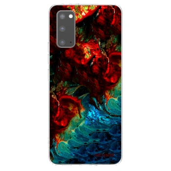 Picasee husă transparentă din silicon pentru Samsung Galaxy S20 G980F - Universe