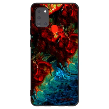 Picasee husă neagră din silicon pentru Samsung Galaxy A21s - Universe