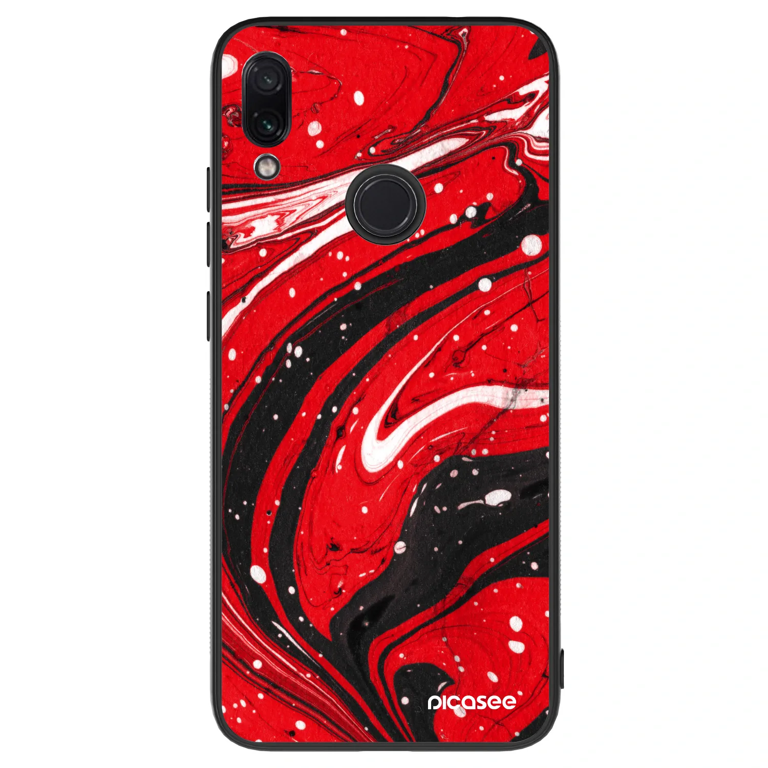 Picasee ULTIMATE CASE pentru Xiaomi Redmi Note 7 - Red black