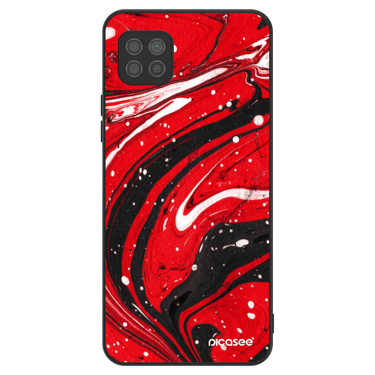 Picasee ULTIMATE CASE pentru Huawei P40 Lite - Red black