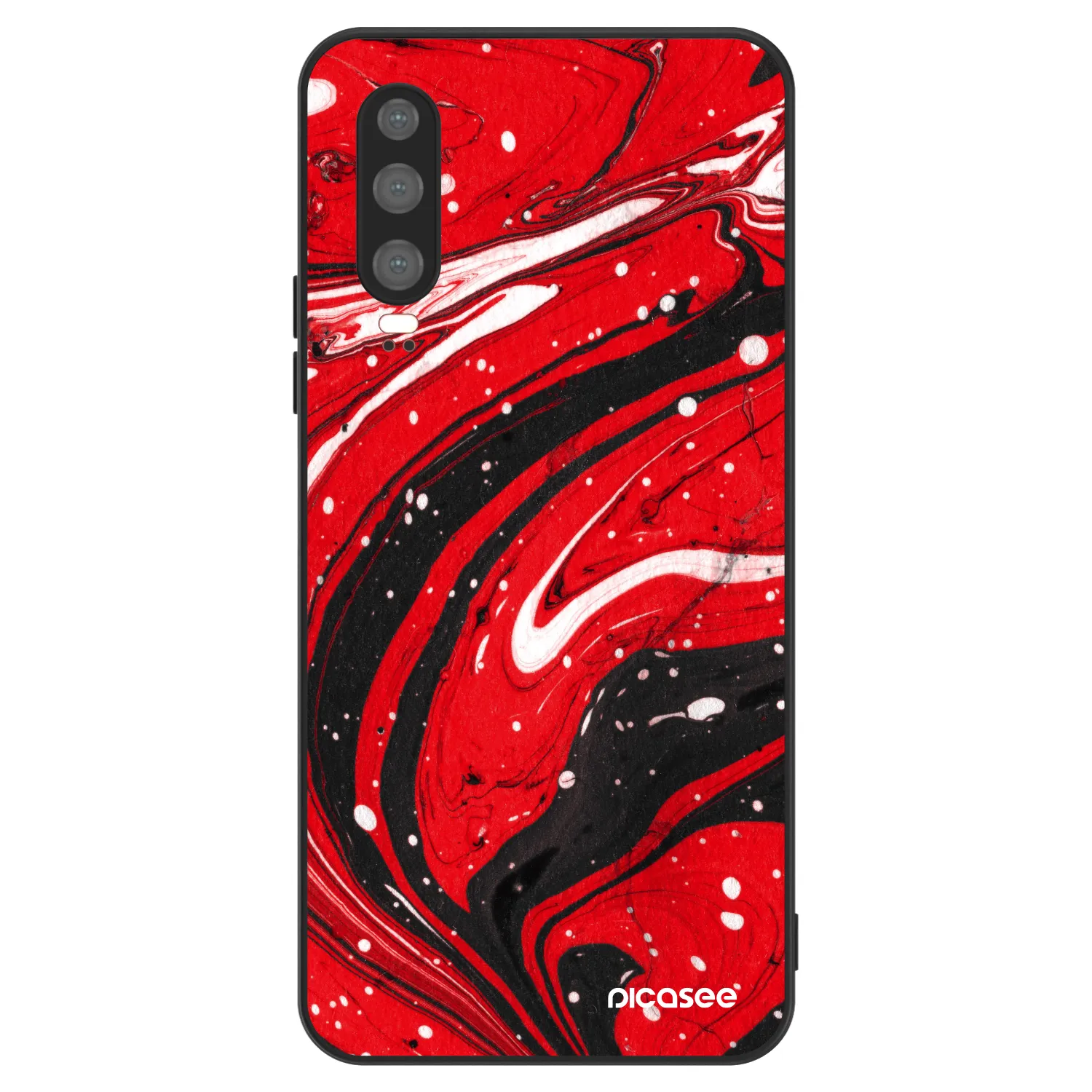 Picasee ULTIMATE CASE pentru Huawei P30 - Red black