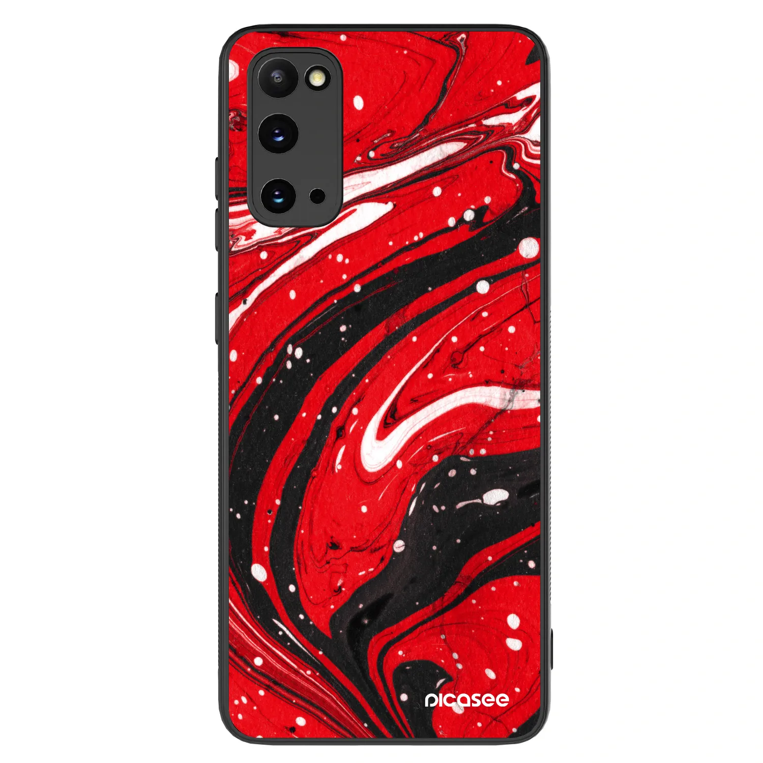 Picasee ULTIMATE CASE pentru Samsung Galaxy S20 G980F - Red black