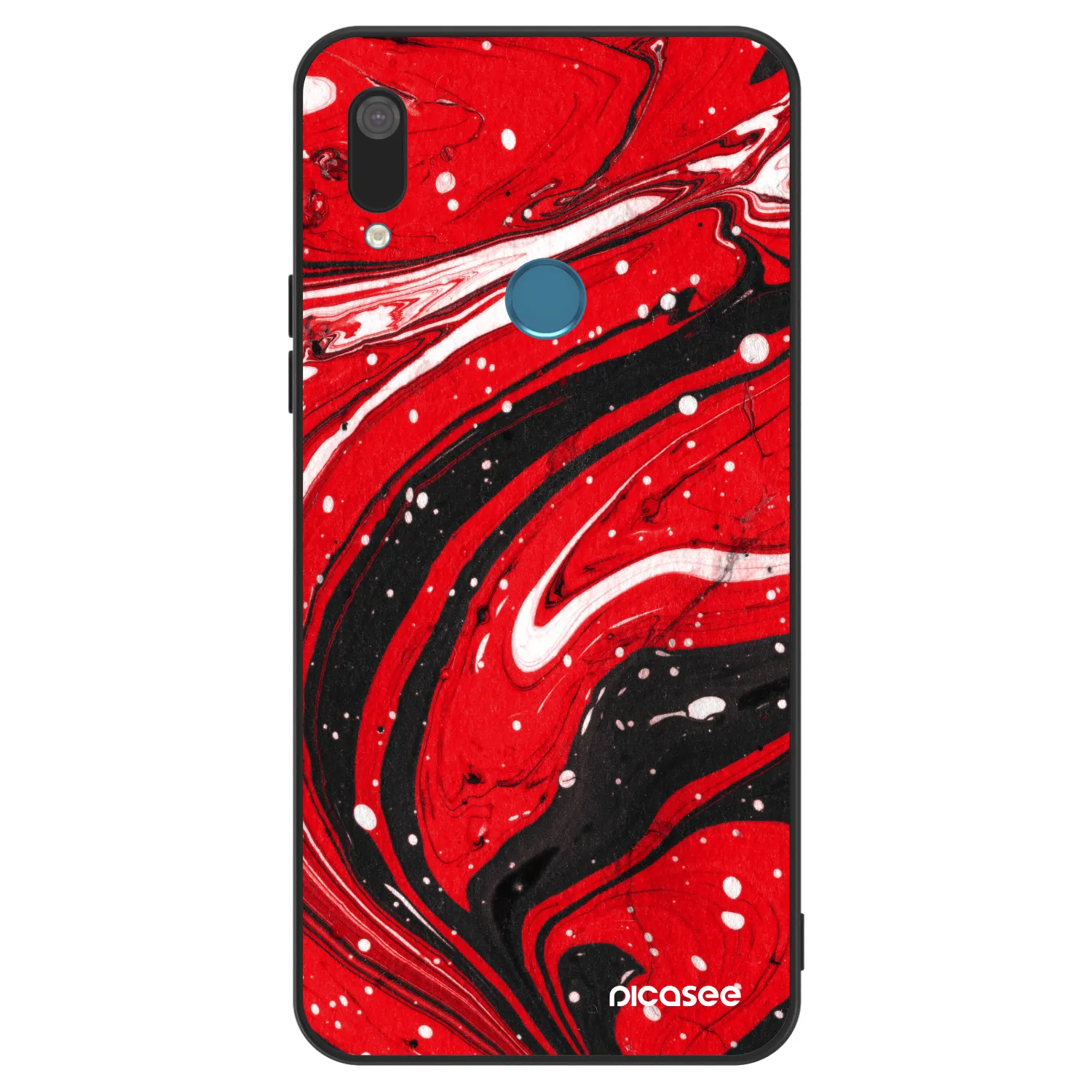 Picasee ULTIMATE CASE pentru Huawei Y7 2019 - Red black