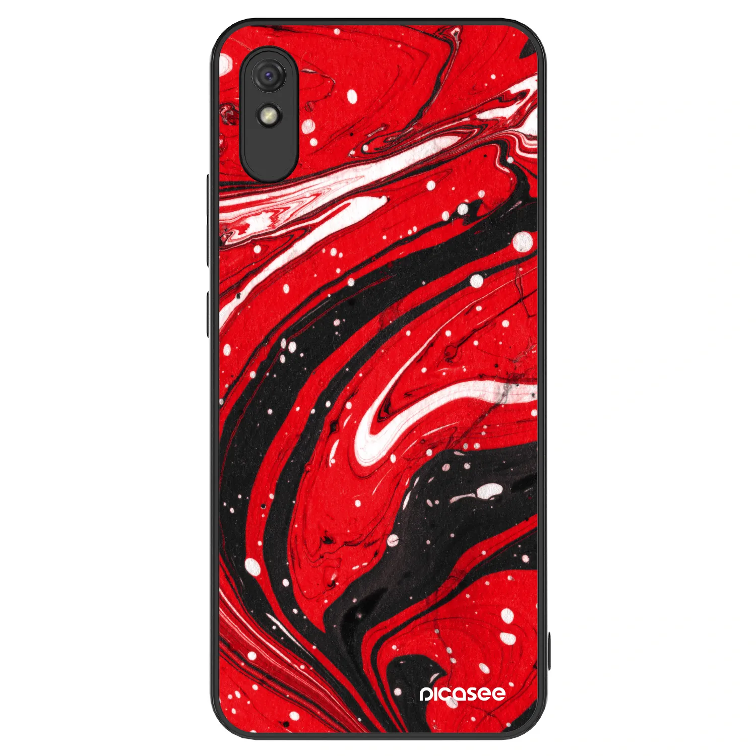 Picasee ULTIMATE CASE pentru Xiaomi Redmi 9A - Red black