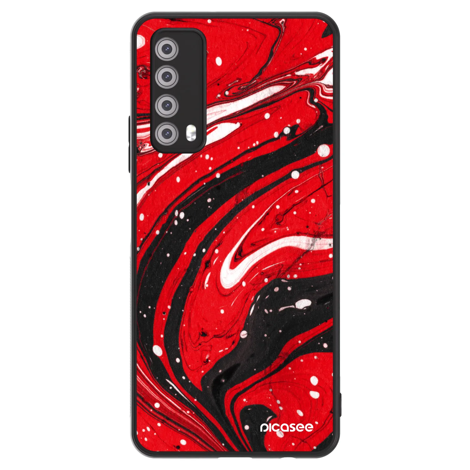 Picasee ULTIMATE CASE pentru Huawei P Smart 2021 - Red black