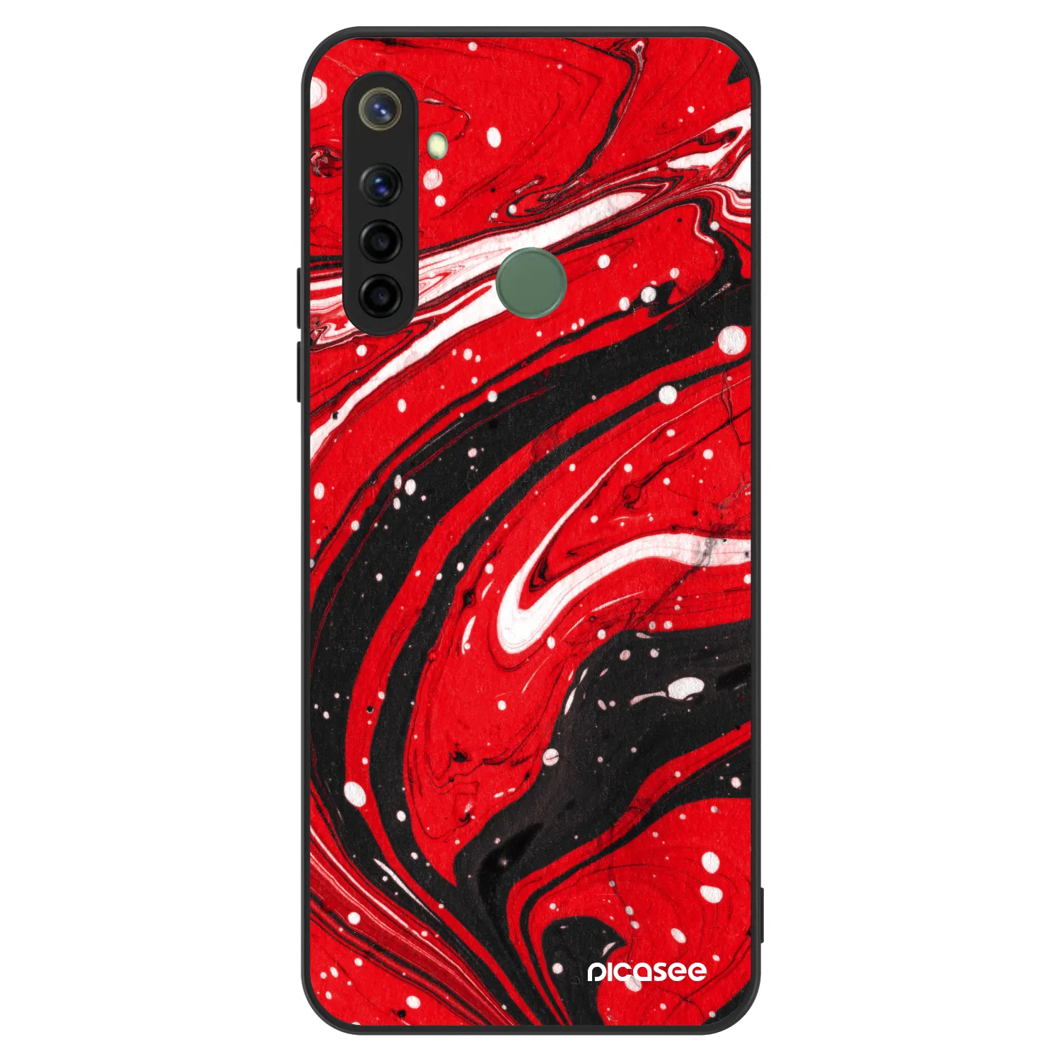 Picasee ULTIMATE CASE pentru Realme 6i - Red black