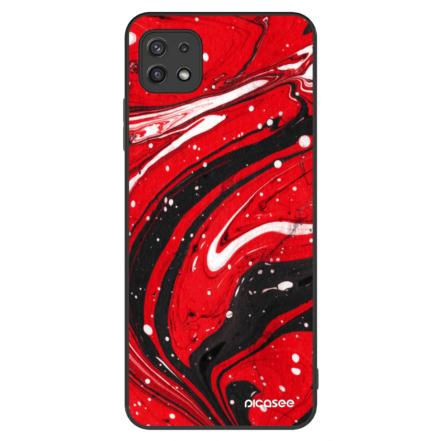 Picasee ULTIMATE CASE pentru Samsung Galaxy A22 A226B 5G - Red black