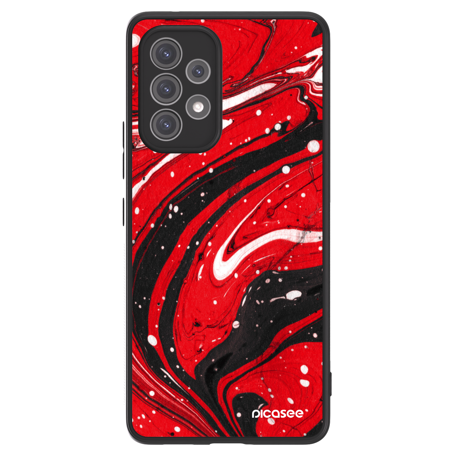 Picasee ULTIMATE CASE pentru Samsung Galaxy A52s 5G A528B - Red black