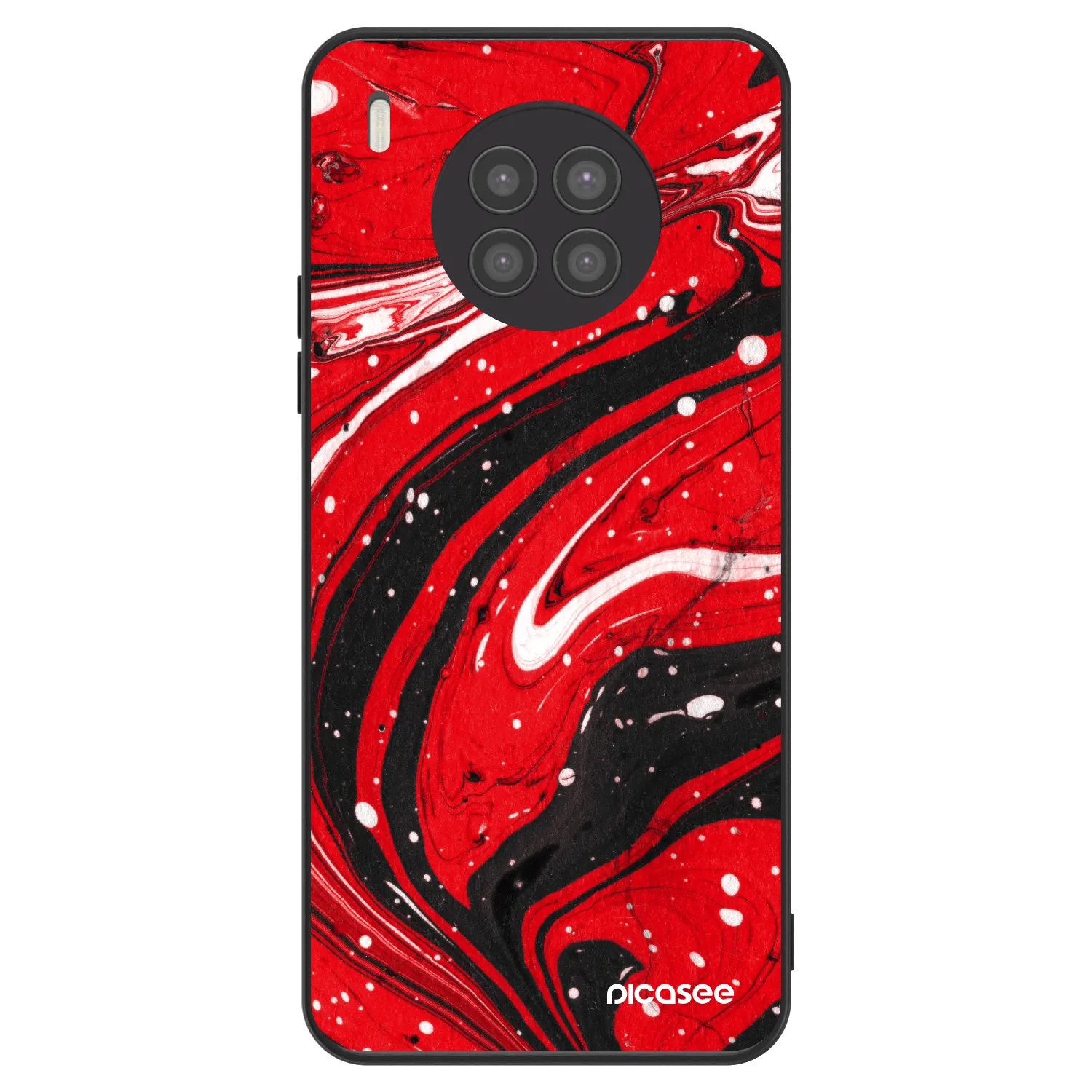 Picasee ULTIMATE CASE pentru Huawei Nova 8i - Red black