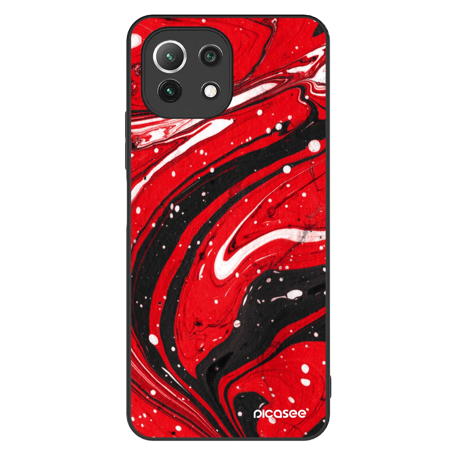 Picasee ULTIMATE CASE pentru Xiaomi 11 Lite 5G NE - Red black