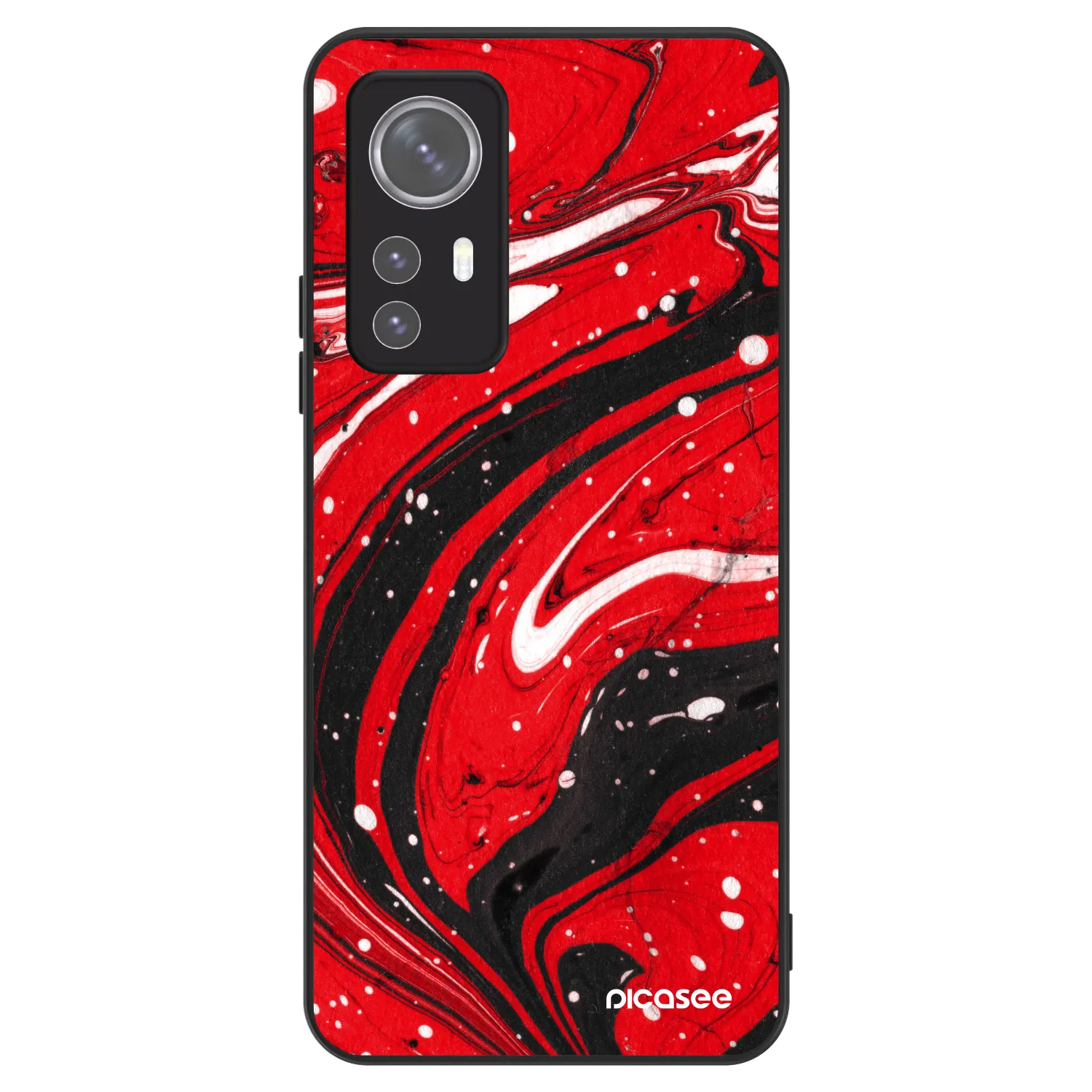 Picasee ULTIMATE CASE pentru Xiaomi 12 - Red black