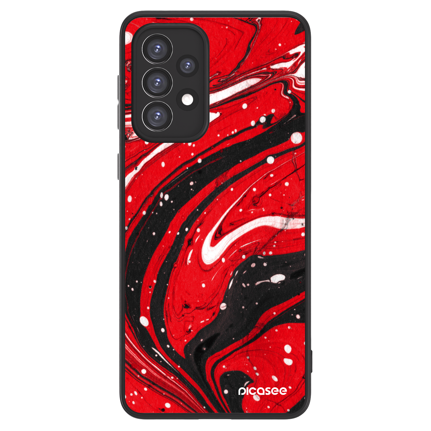 Picasee ULTIMATE CASE pentru Samsung Galaxy A33 5G A336 - Red black