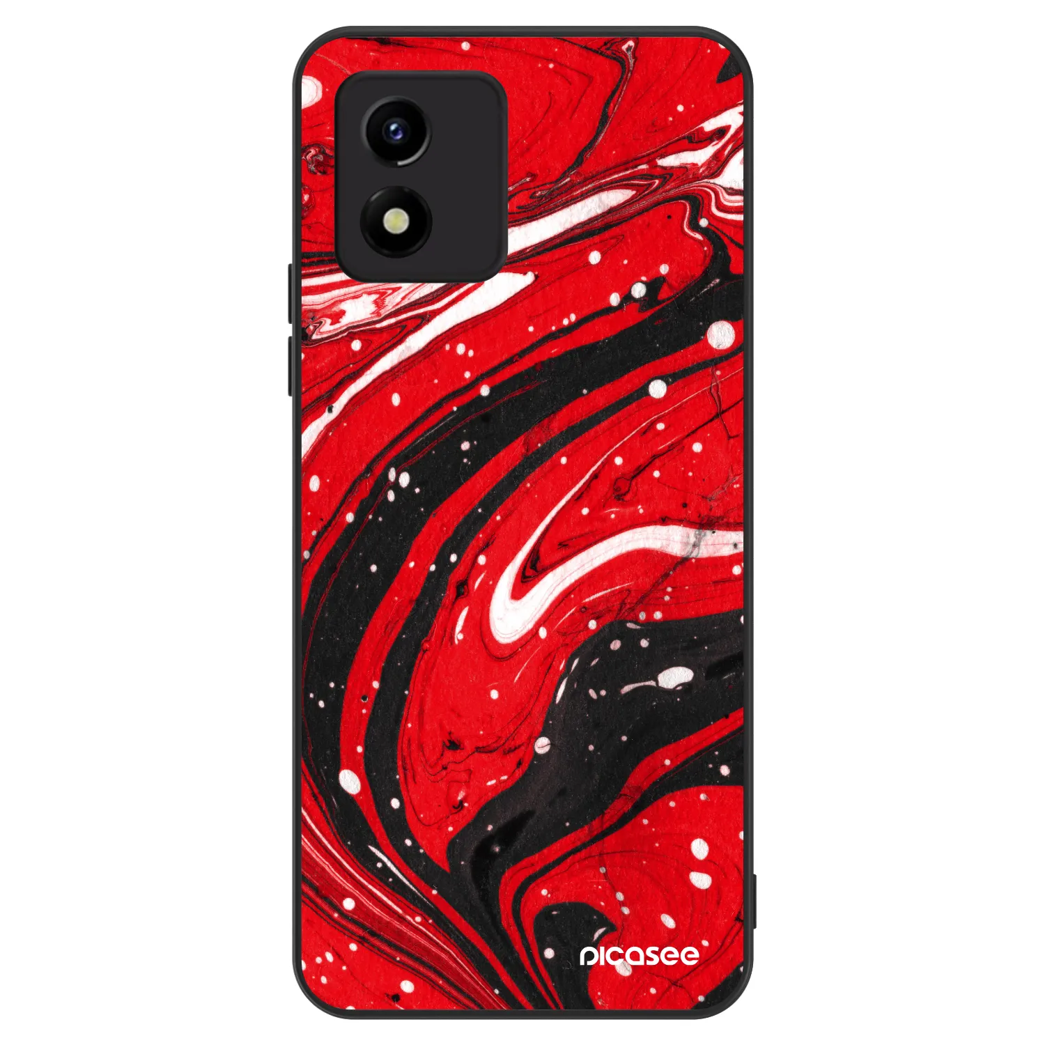Picasee ULTIMATE CASE pentru Vivo Y01 - Red black