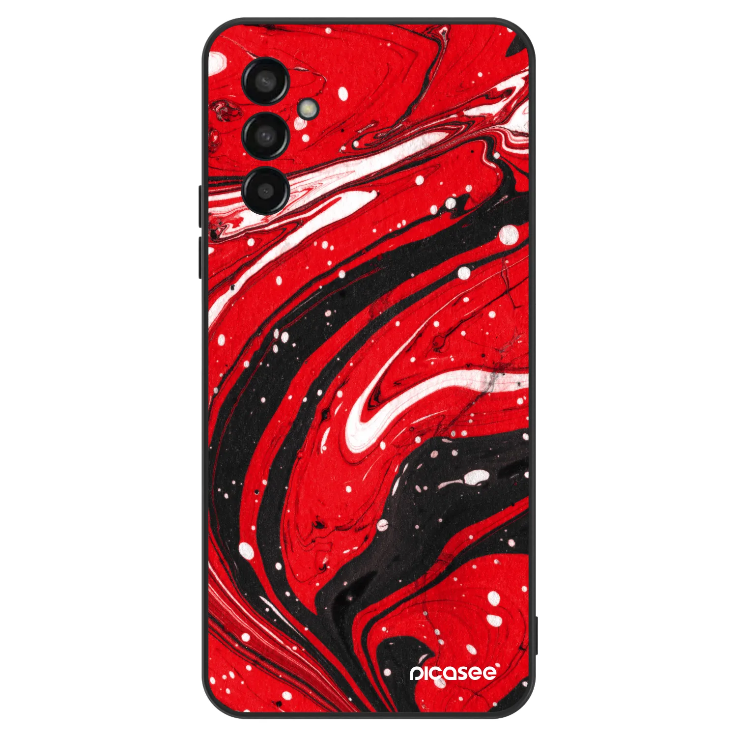 Picasee ULTIMATE CASE pentru Samsung Galaxy M13 M135F - Red black