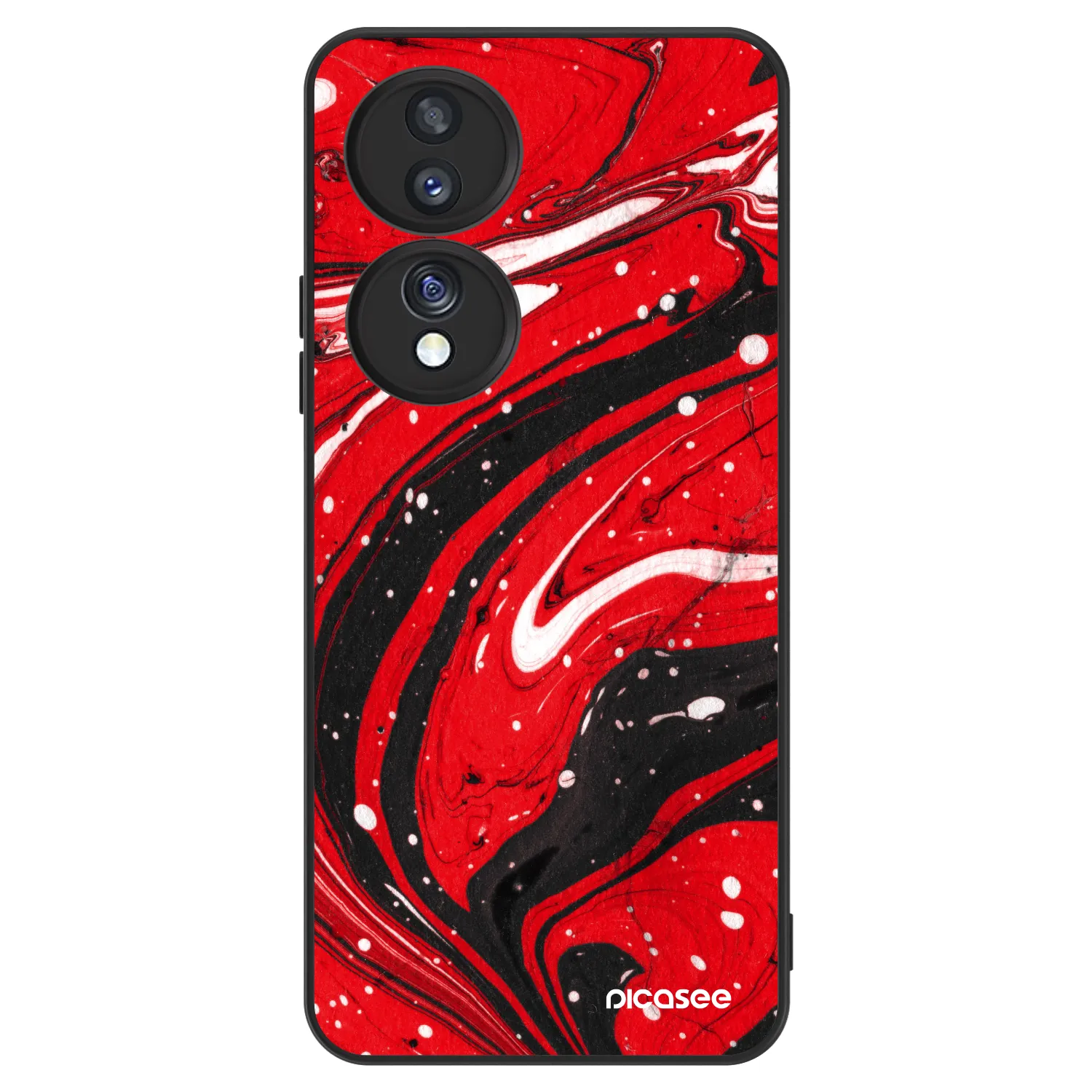 Picasee ULTIMATE CASE pentru Honor 70 - Red black