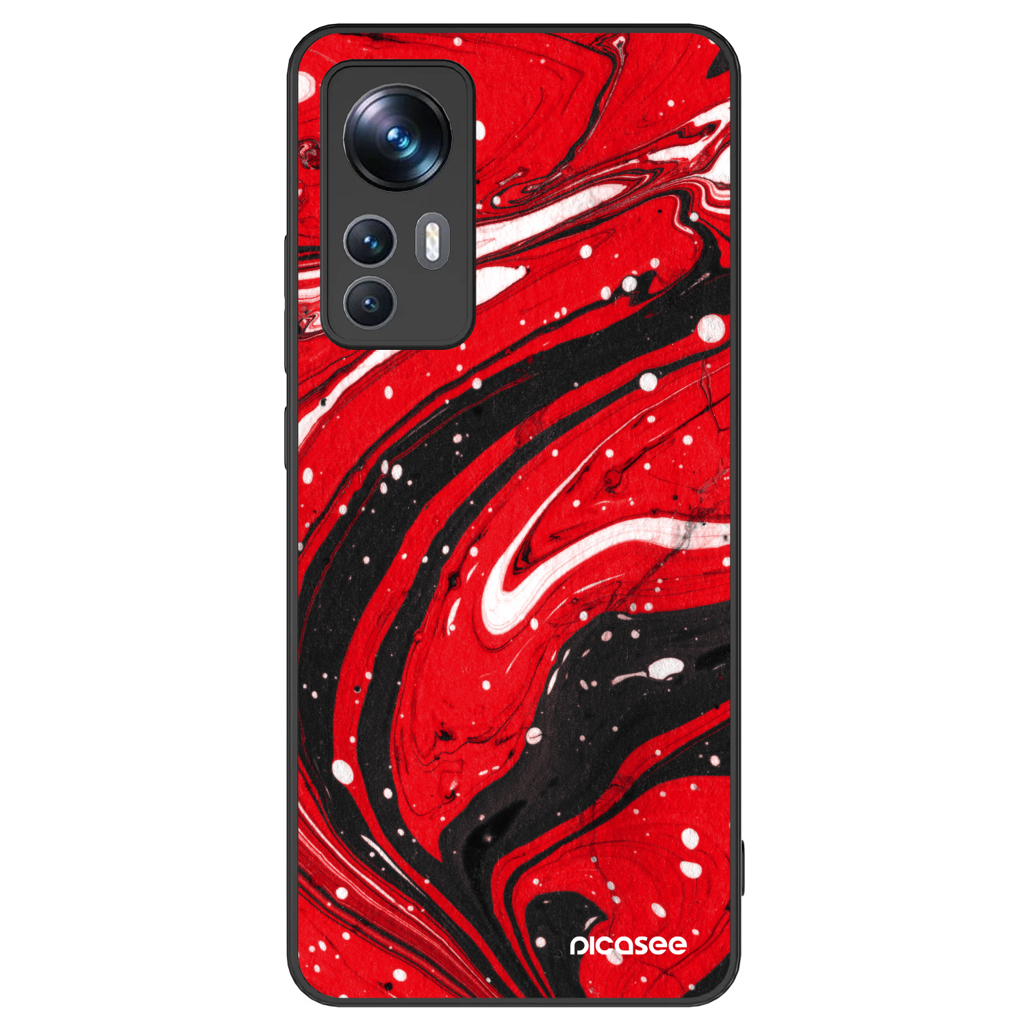 Picasee ULTIMATE CASE pentru Xiaomi 12T - Red black