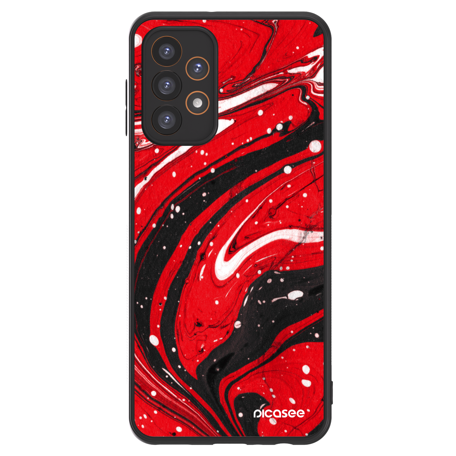 Picasee ULTIMATE CASE pentru Samsung Galaxy A23 A236B 5G - Red black