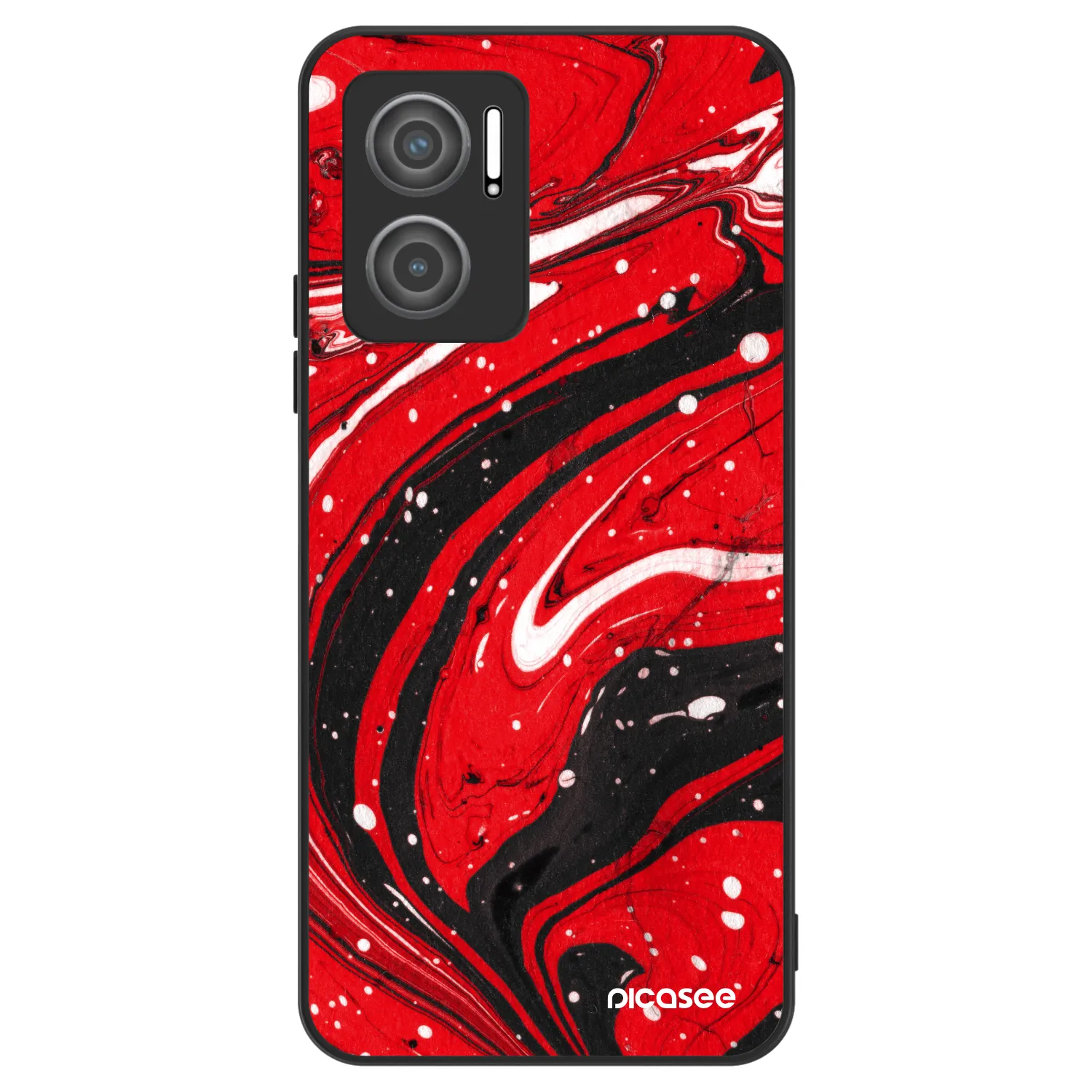 Picasee ULTIMATE CASE pentru Xiaomi Redmi 10 5G - Red black