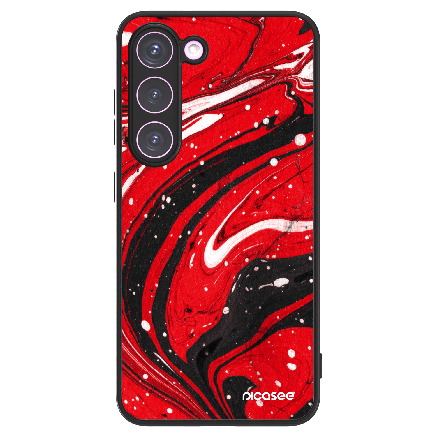 Picasee ULTIMATE CASE pentru Samsung Galaxy S23 5G - Red black