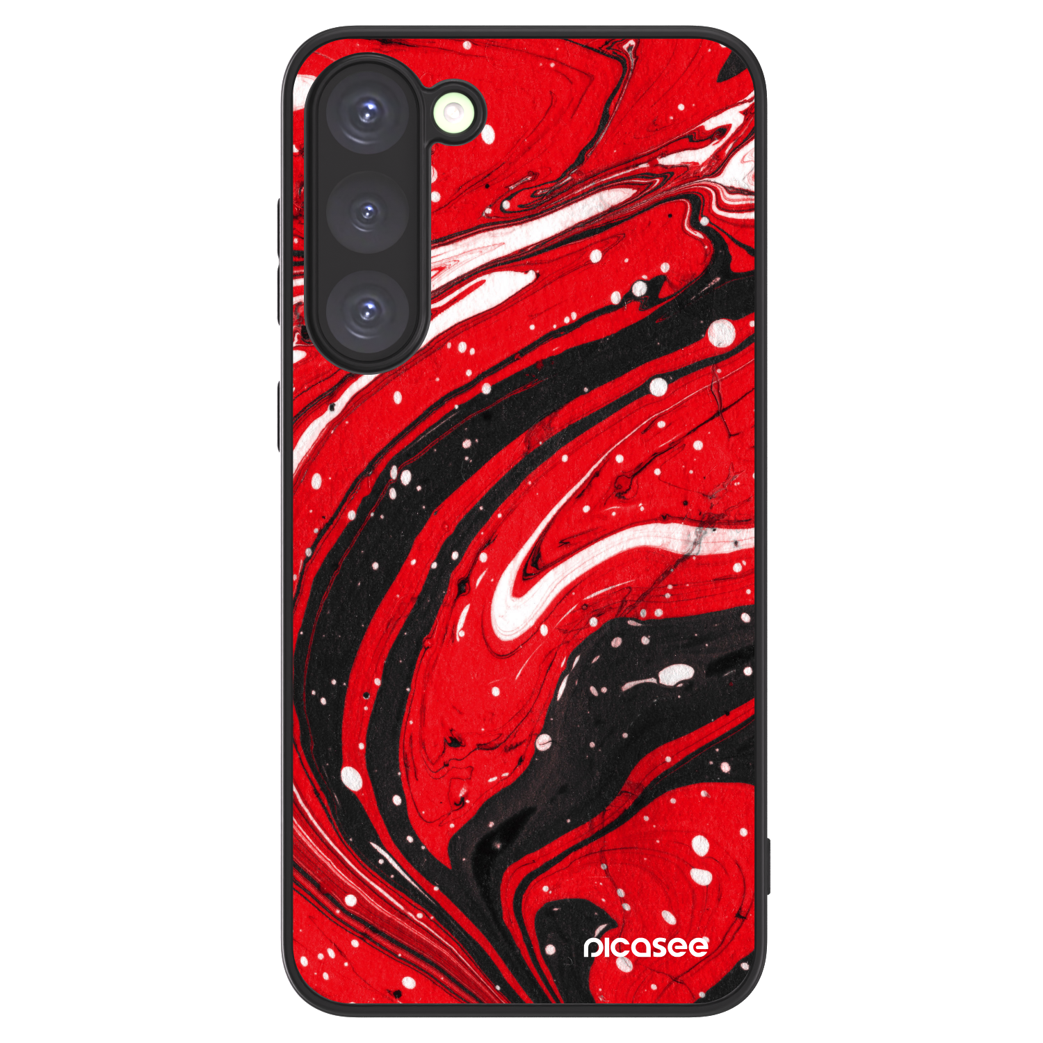 Picasee ULTIMATE CASE pentru Samsung Galaxy S23+ 5G - Red black