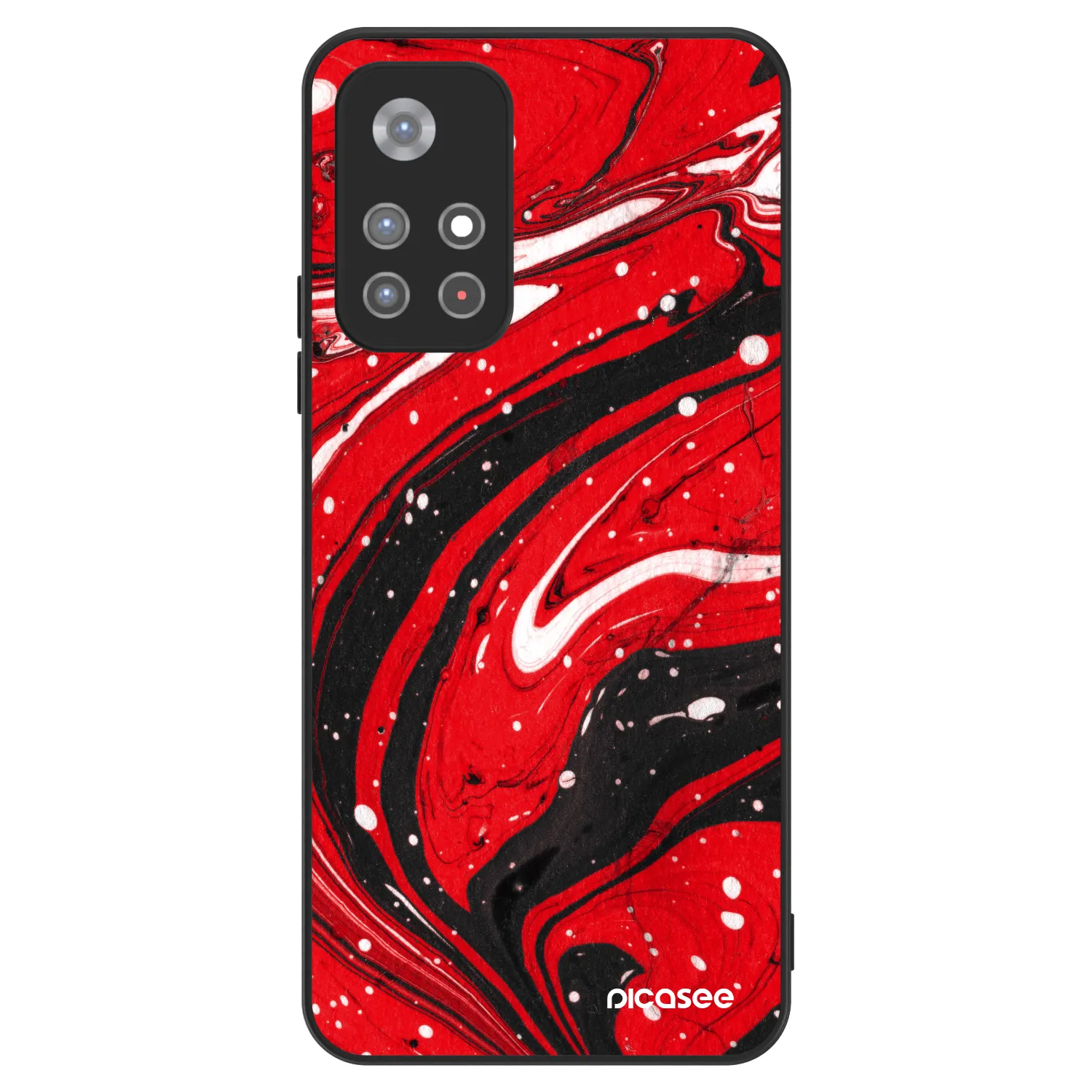 Picasee ULTIMATE CASE pentru Xiaomi Redmi Note 11S 5G - Red black