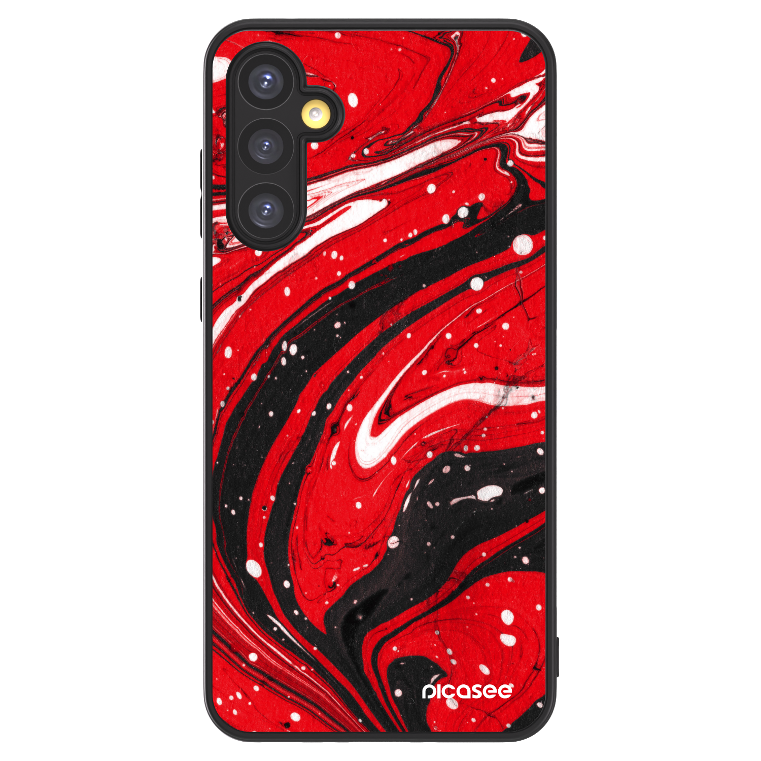 Picasee ULTIMATE CASE pentru Samsung Galaxy A34 5G A346B - Red black