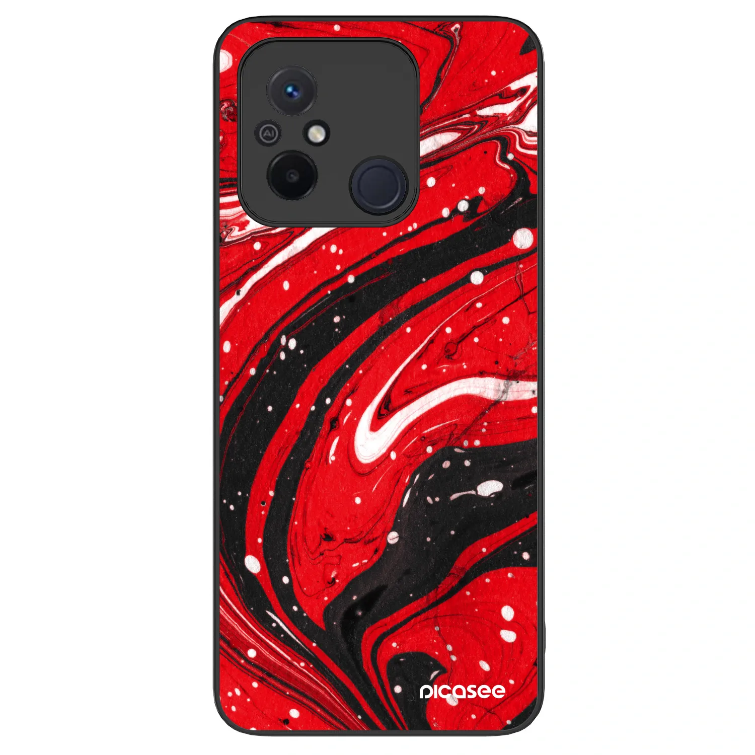 Picasee ULTIMATE CASE pentru Xiaomi Redmi 12C - Red black