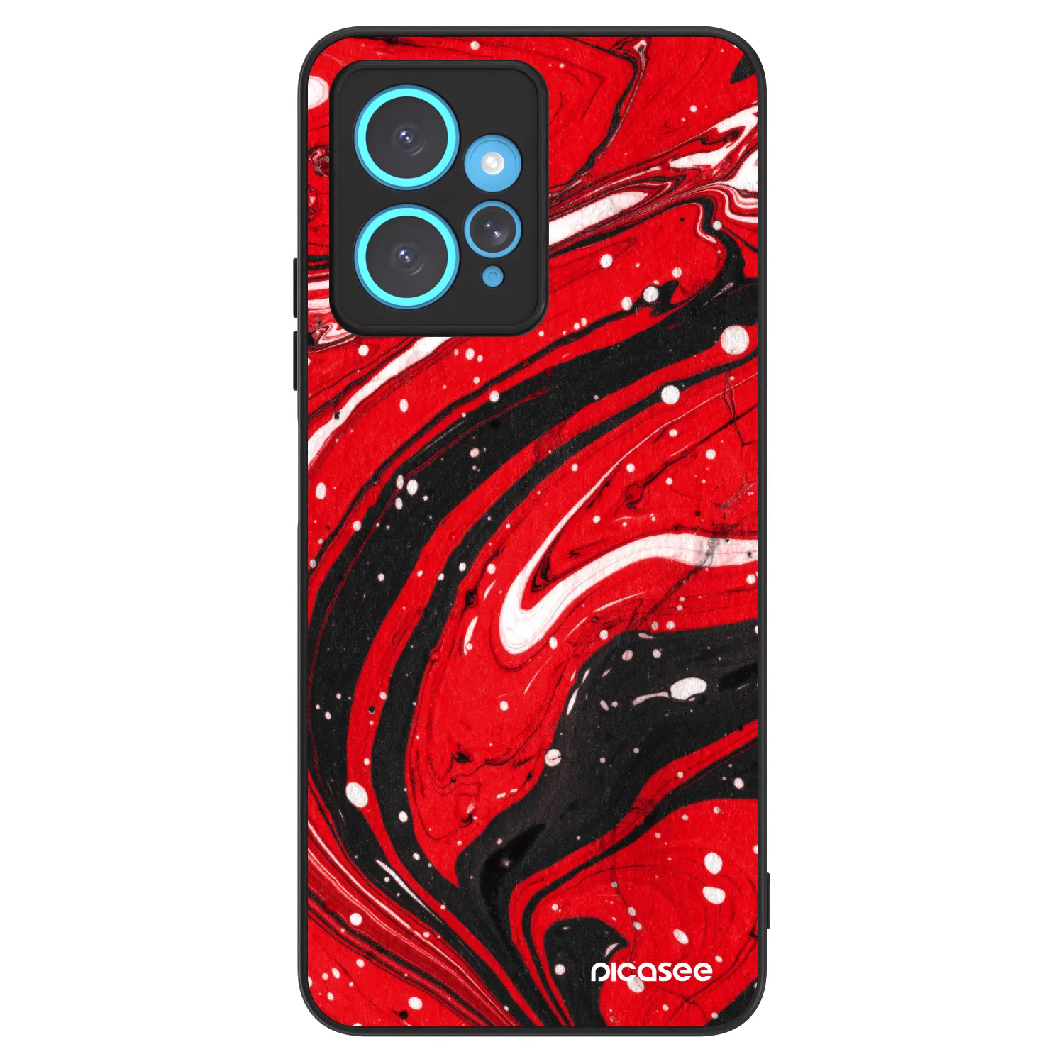 Picasee ULTIMATE CASE pentru Xiaomi Redmi Note 12 4G - Red black
