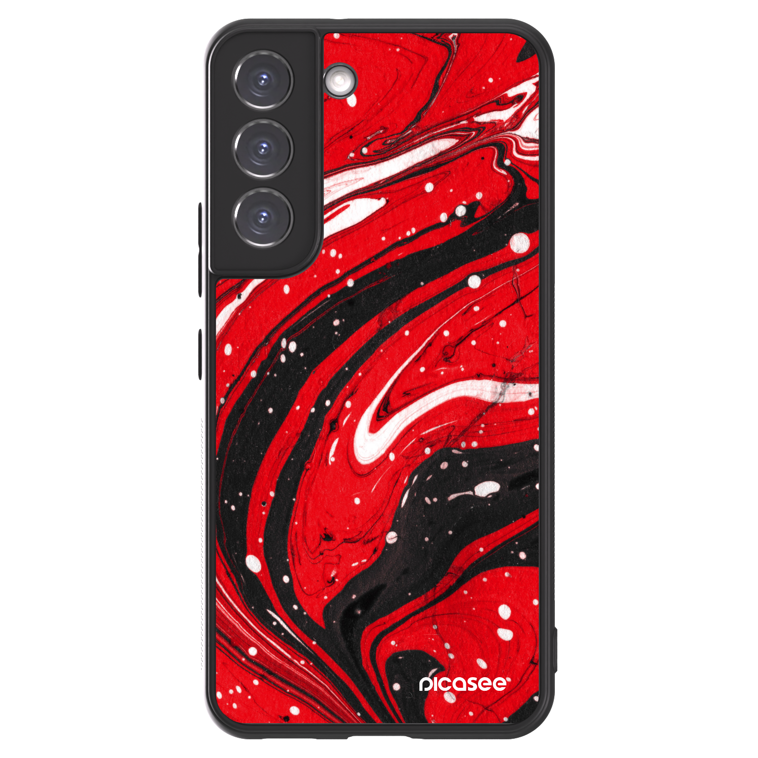 Picasee ULTIMATE CASE PowerShare pentru Samsung Galaxy S22 5G - Red black