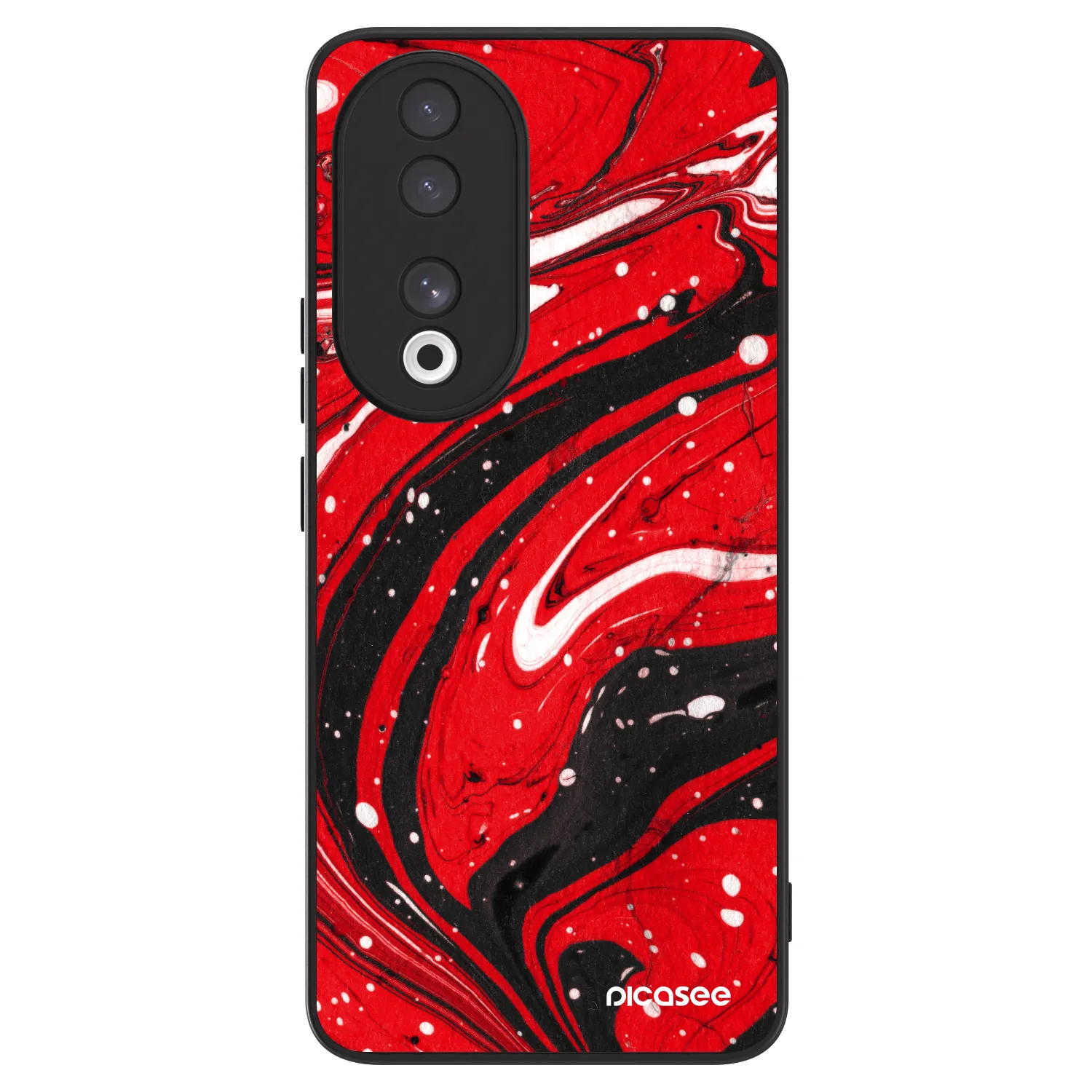 Picasee ULTIMATE CASE pentru Honor 90 5G - Red black
