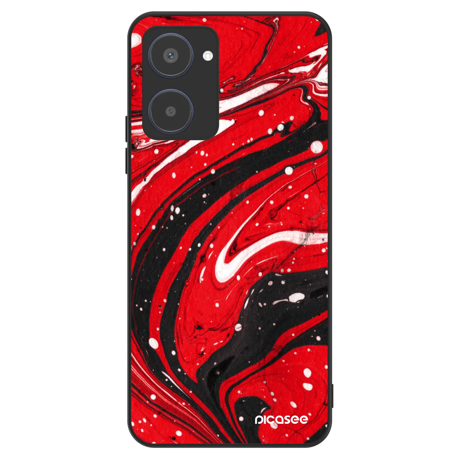 Picasee ULTIMATE CASE pentru Realme 10 4G - Red black