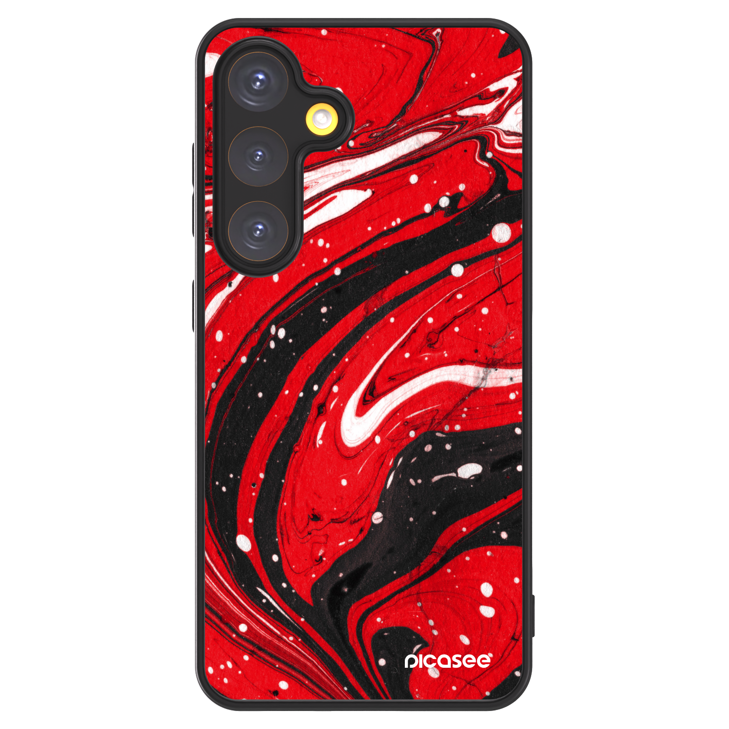 Picasee ULTIMATE CASE pentru Samsung Galaxy S24 S921B 5G - Red black