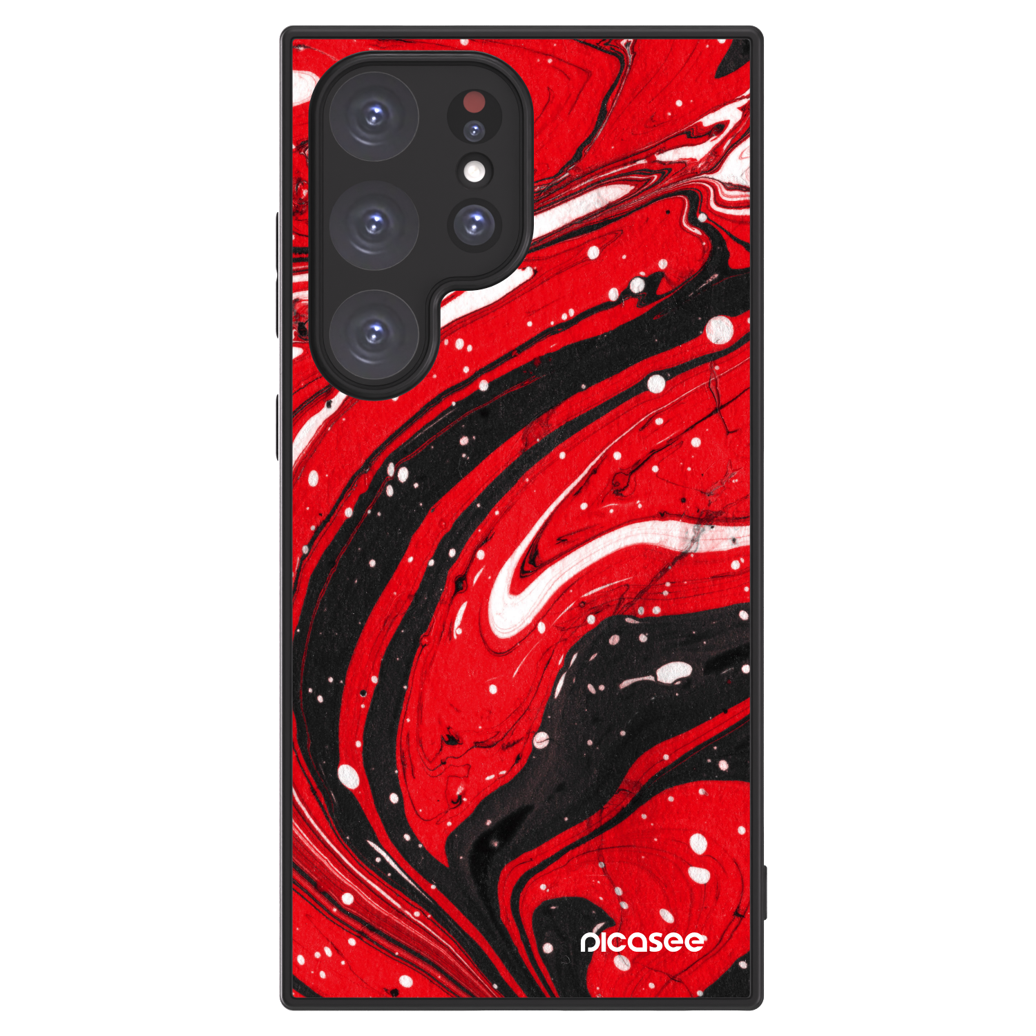 Picasee ULTIMATE CASE PowerShare pentru Samsung Galaxy S24 Ultra S928B 5G - Red black